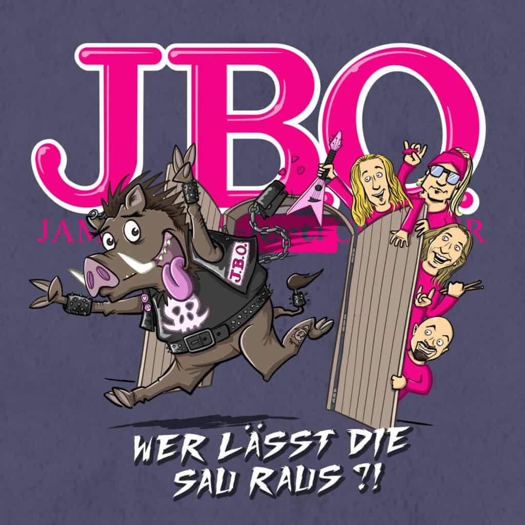 Cover: J.B.O. - Wer lässt die Sau raus?!